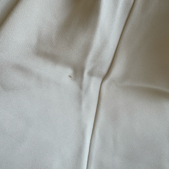 BHLDN Nicole Miller Gown Lauren Lace Back Bridal Wedding Gown Dress Train size 0 - Picture 15 of 16